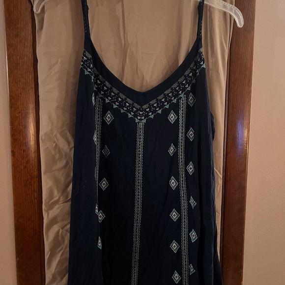 Braided sleeveless tank top. Super Soft Torrid Knits with embroidery. - Picture 5 of 5